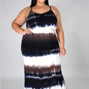 Tie Dye Maxi Dress